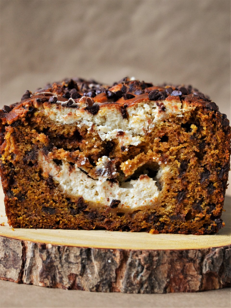 Pumpkin Cream Cheese Chocolate Chip Bread – DarryCakes